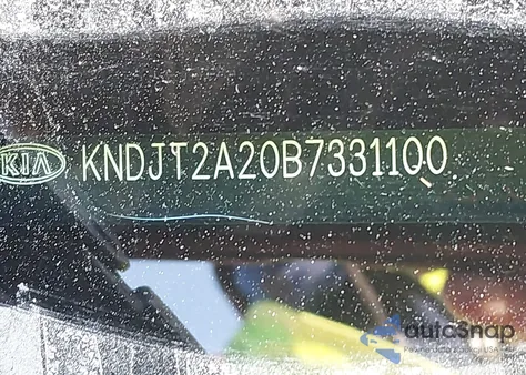 2011 Kia Soul + из США, поврежденный, VIN KNDJT2A20B7331100